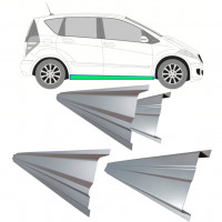 Réparation bas de caisse intérieur + extérieur pour Mercedes A-class 2004-2012 / Gauche = Droite (symétrique) 11156