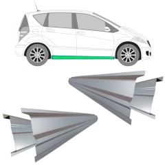 Réparation bas de caisse intérieur + extérieur pour Mercedes A-Class W169 2004-2012 / Gauche+Droit / Ensemble 11157