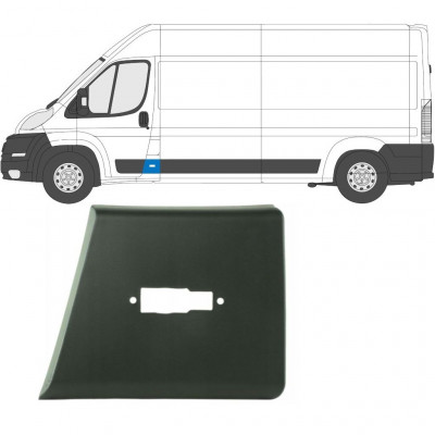 Moulure latérale arrière pour Fiat Ducato 2006- / Gauche 6545