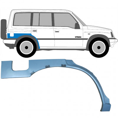 SUZUKI VITARA 1996-2003 PASSAGE DE ROUE ARRIÈRE / DROIT