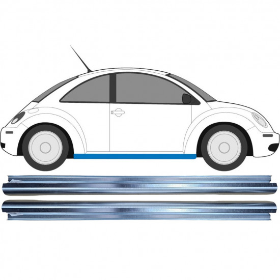 Réparation bas de caisse pour Volkswagen New Beetle 1998-2005 / Ensemble 11913