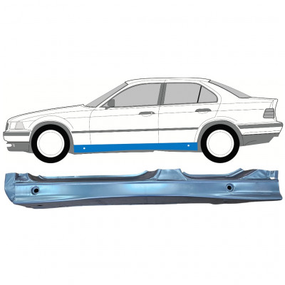 Panneau de réparation du seuil pour BMW 3 E36 1990-2000 / Gauche 11096