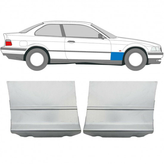 BMW E36 3 COUPE 1990-2000 PANNEAU DE RÉPARATION DE L\'AILE AVANT / PAIRE