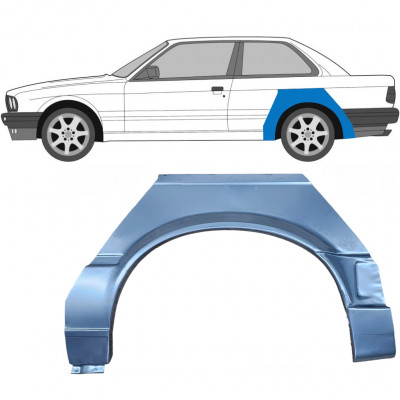 BMW 3 E30 1987-1994 2 PORTE PASSAGE DE ROUE ARRIÈRE / GAUCHE