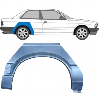 Panneau de réparation arc d'aile arrière pour BMW 3 E30 1987-1994 / Droite 6385