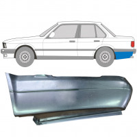 Panneau de réparation arc d'aile arrière pour BMW 3 E30 1982-1987 / Gauche 6387