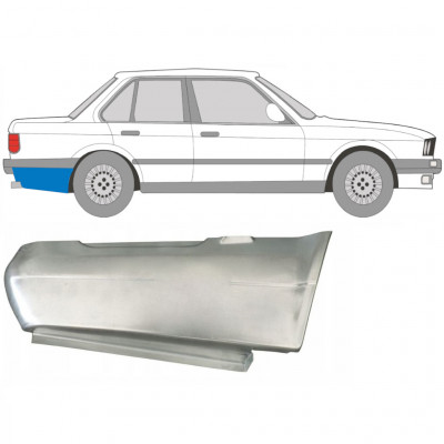 BMW 3 E30 1982-1987 2/4 PORTE PANNEAU DE RÉPARATION DE L\'AILE ARRIÈRE / DROIT