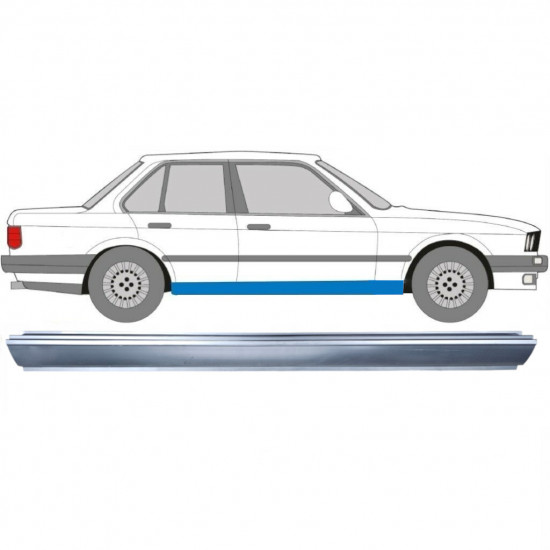BMW 3 E30 1982-1994 RÉPARATION DU SEUIL / DROIT = GAUCHE