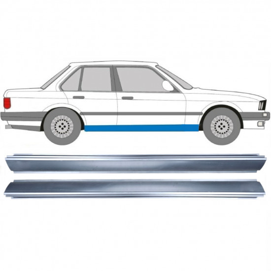 BMW 3 E30 1982-1994 RÉPARATION DU SEUIL / DROIT + GAUCHE / SET