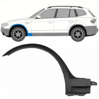 Moulure de l’aile avant pour BMW X3 2003-2010 / Gauche 8342