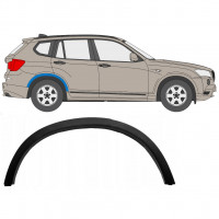 Moulure latérale sur aile arrière pour BMW X3 2010-2014 / Droite 7650