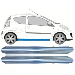 Réparation bas de caisse pour Citroen C1 2005-2012 / Gauche+Droit / Ensemble 10711