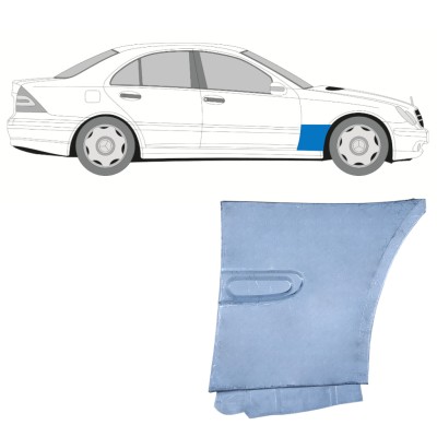 Panneau de réparation de l’aile avant pour Mercedes C-Class W203 2000-2007 / Droite 16029