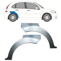 Panneau de réparation arc d'aile arrière pour Citroen C3 2002-2010 / Gauche+Droit / Ensemble 14769