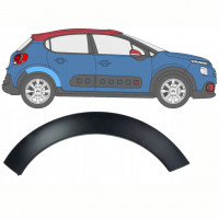 Moulure latérale sur aile arrière pour Citroen C3 2016- / Droite 8504