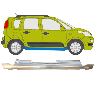 Panneau de réparation du seuil pour Citroen C3 Picasso 2008- / Droite 14632