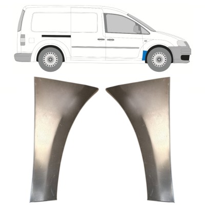 Panneau de réparation de l’aile avant pour Volkswagen Caddy 2004-2020 / Gauche+Droit / Ensemble 14698
