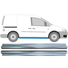 Réparation bas de caisse pour Volkswagen Caddy 2004-2020 / Gauche = Droite (symétrique) / Ensemble 10485