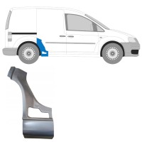 Panneau de réparation arc d'aile arrière pour Volkswagen Caddy 2004-2020 / Droite 15162