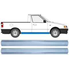 Réparation bas de caisse pour Volkswagen Caddy 1995-2004 / Gauche = Droite (symétrique) / PICKUP / Ensemble 16186