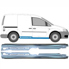 Panneau de réparation du seuil pour Volkswagen Caddy 2004-2020 / Gauche+Droit / Ensemble 9558