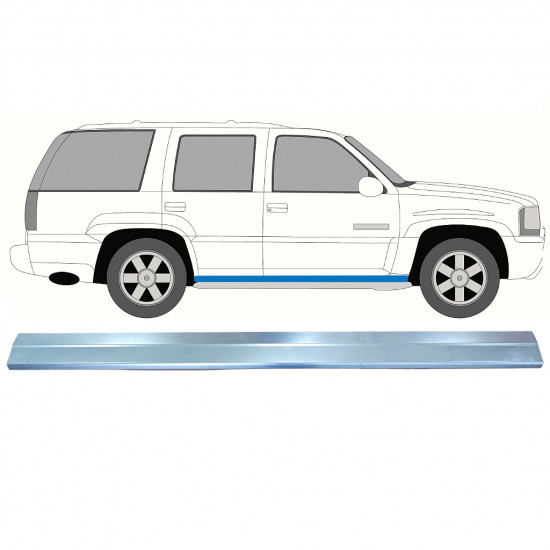 Réparation bas de caisse pour Cadillac Escalade 2001-2006 / Gauche = Droite (symétrique) 7244