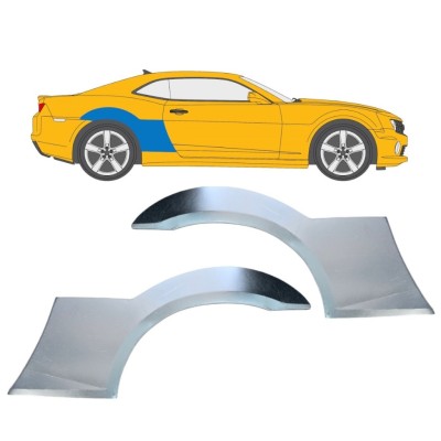 Panneau de réparation arc d'aile arrière pour Chevrolet Camaro 2009-2015 / Gauche+Droit / Ensemble 16333