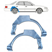 Panneau de réparation arc d'aile arrière pour Toyota Camry 1991-1996 / Gauche+Droit / Ensemble 10999