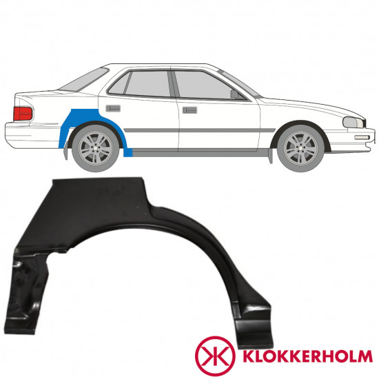 TOYOTA CAMRY 1991-1996 PASSAGE DE ROUE ARRIÈRE / DROIT