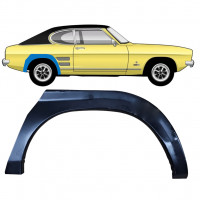 Panneau de réparation arc d'aile arrière pour Ford Capri 1968-1974 / Droite 11000