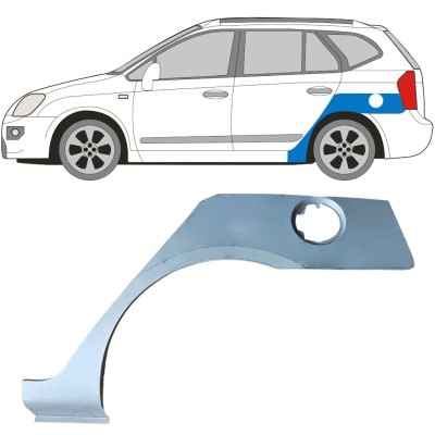 Panneau de réparation arc d'aile arrière pour Kia Carens 2006-2013 / Gauche 16816