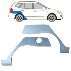 Panneau de réparation arc d'aile arrière pour Kia Carens 2006-2013 / Gauche+Droit / Ensemble 16817