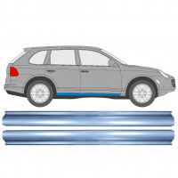 Réparation bas de caisse pour Porsche Cayenne 2002-2010 / Gauche = Droite (symétrique) / Ensemble 10002