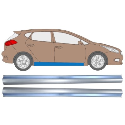 Réparation bas de caisse pour Kia Ceed 2012-2018 / Gauche+Droit / Ensemble 14870