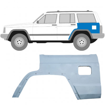 Panneau de réparation arc d'aile arrière pour Jeep Cherokee XJ 1984-2001 / Gauche 5256