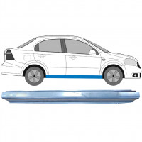 Réparation bas de caisse pour Chevrolet Aveo 2003-2008 / Droite 5482