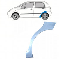 Panneau de réparation arc d'aile arrière pour Chevrolet Spark 2005-2010 / Gauche 7390