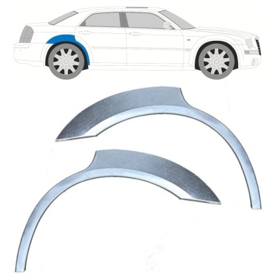Panneau de réparation arc d'aile arrière pour Chrysler 300C 2004-2011 / Gauche+Droit / Ensemble 17207