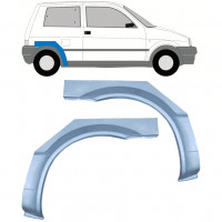 Panneau de réparation arc d'aile arrière pour Fiat Cinquecento 1991-1998 / Ensemble 11216