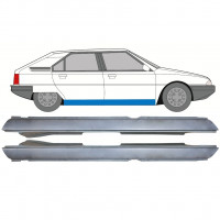 Panneau de réparation du seuil pour Citroen BX 1982-1994 / Gauche+Droit / Ensemble 9818