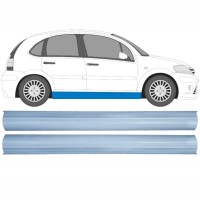 Réparation bas de caisse inférieure pour Citroen C3 2002-2010 / Gauche+Droit / Ensemble 16122