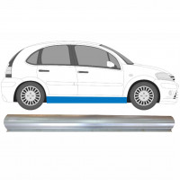 Réparation bas de caisse pour Citroen C3 2002-2010 / Droite 6444