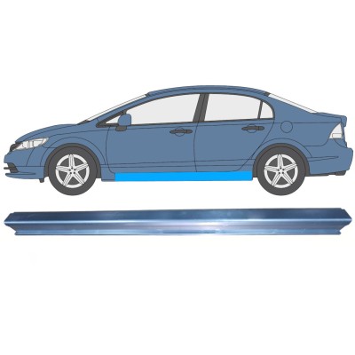 Réparation bas de caisse pour Honda Civic 2005-2011 / Gauche / SEDAN 11007