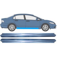 Réparation bas de caisse pour Honda Civic 2005-2011 / Gauche+Droit / SEDAN / Ensemble 11008