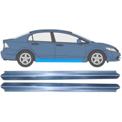 Réparation bas de caisse pour Honda Civic 2005-2011 / Gauche+Droit / SEDAN / Ensemble 11008