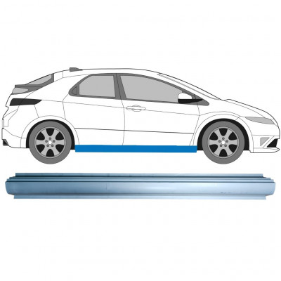 Réparation bas de caisse pour Honda Civic 2005-2011 / Gauche = Droite (symétrique) 12870