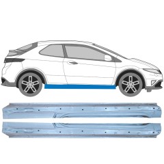 Panneau de réparation du seuil pour Honda Civic 2005-2011 / Gauche+Droit / Ensemble 10093