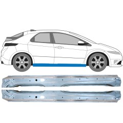 Panneau de réparation du seuil pour Honda Civic 2005-2011 / Gauche+Droit / Ensemble 9668