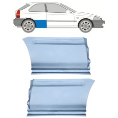 Panneau de réparation arc d'aile arrière pour Honda Civic EJ EK 1995-2001 / Gauche+Droit / Ensemble 9800