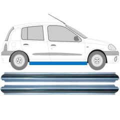 Réparation bas de caisse pour Renault Clio II 1998-2012 / Gauche+Droit / Ensemble 9344